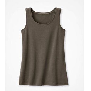 Love-the-Length Knit Tank - Olive (Sedona)